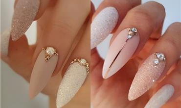 Simple yet classy rhinestone nail designs – Chic and eye-catching 