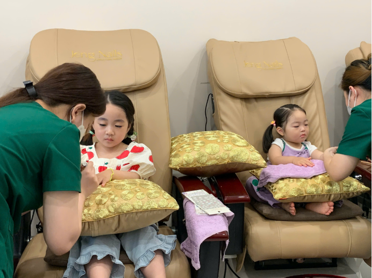 Professional nail services for international clients in Saigon