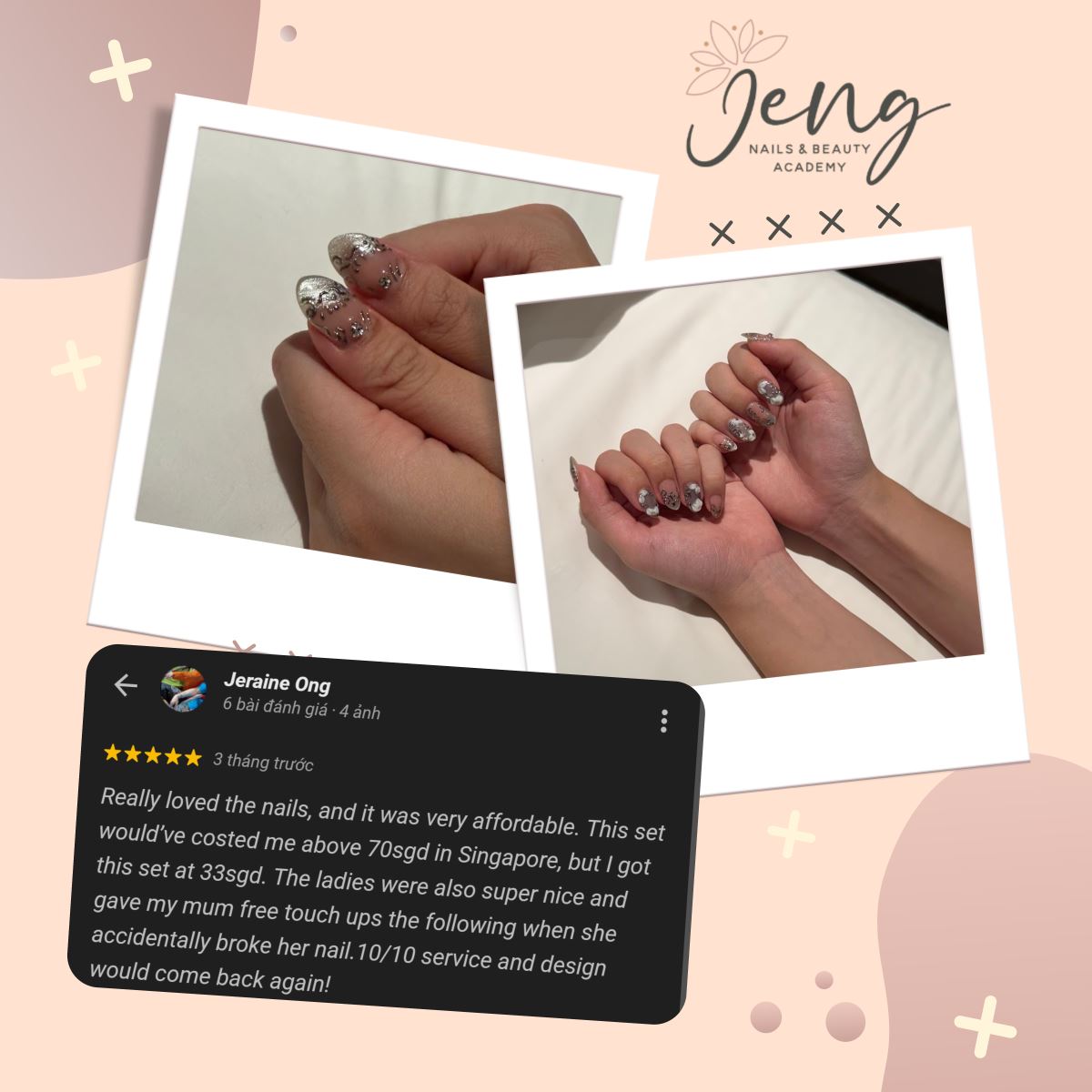 Best Nail Salon in Quan 1 – JENG Nails & Spa for Luxury Nails